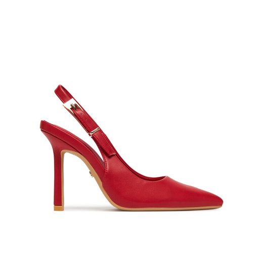 DeeZee Szpilki 6-705-8 Czerwony ze sklepu MODIVO w kategorii Sandały damskie - zdjęcie 186498905