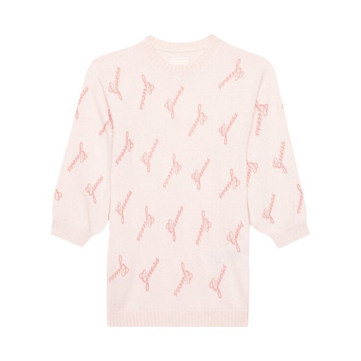 Guess Sweter K5BK15 Z0870 Różowy Regular Fit ze sklepu MODIVO w kategorii Swetry dziewczęce - zdjęcie 186498919