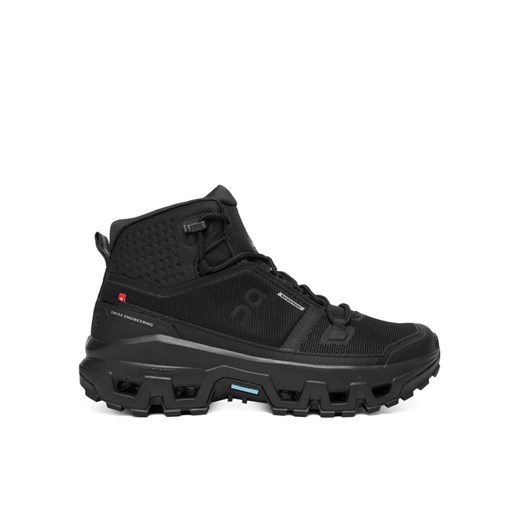On Trekkingi Cloudrock Mid Wp 3WF10131043 Czarny ze sklepu MODIVO w kategorii Buty trekkingowe damskie - zdjęcie 186498929