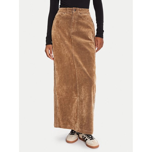 adidas Spódnica maxi Adibreak JY2397 Brązowy Regular Fit ze sklepu MODIVO w kategorii Spódnice - zdjęcie 186498959