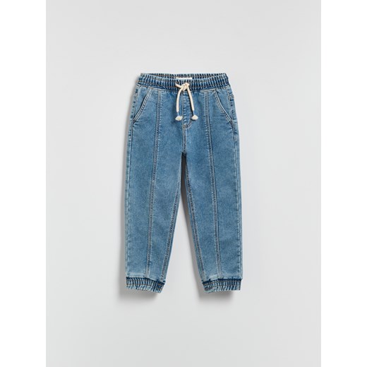 Reserved - Jeansy jogger - niebieski ze sklepu Reserved w kategorii Spodnie chłopięce - zdjęcie 186500579