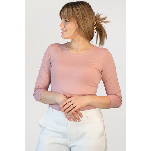 Bluzka klasyczna Babell Manati r.3/4 różowy ze sklepu kontri.pl w kategorii Bluzki damskie - zdjęcie 186501885