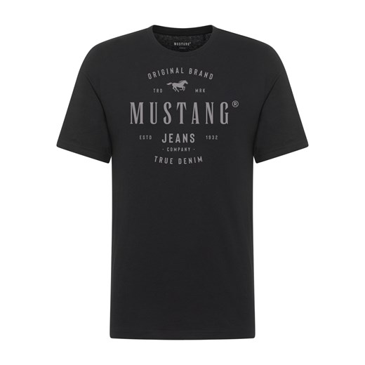 Męski T-Shirt Mustang Style Alex Black 1017331 4142 ze sklepu YouNeedit.pl w kategorii T-shirty męskie - zdjęcie 186502149