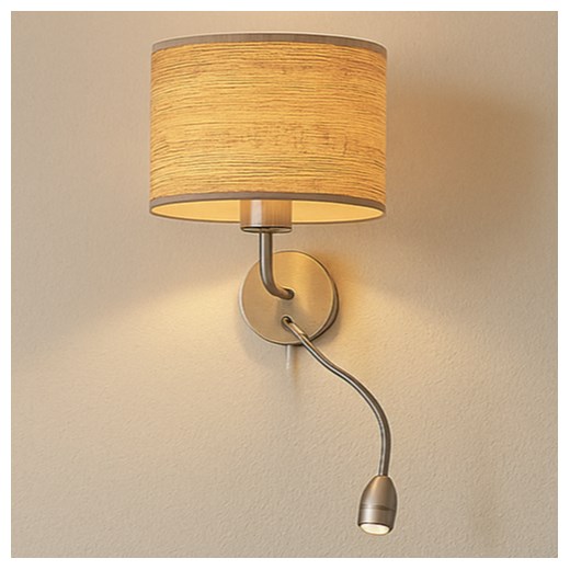 Kinkiet ścienny z panelem LED CAPRI ECO i włącznikami - id: 6394 - marki Ciekot Partners Sp. Z O. O. - 186502497 Kinkiet ścienny z panelem LED CAPRI ECO i włącznikami ze sklepu Lysne w kategorii Lampy ścienne - zdjęcie 186502497