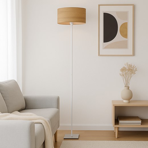 Nowoczesna lampa stojąca do salonu MEKSYK ECO ze sklepu Lysne w kategorii Lampy podłogowe - zdjęcie 186502555