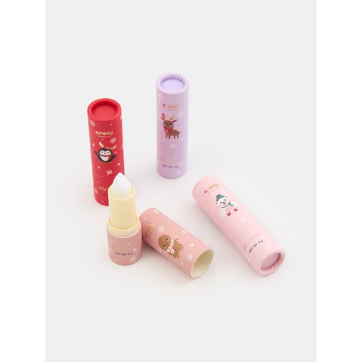 Sinsay - Balsam do ust 4 pack - wielobarwny Sinsay One Size Sinsay