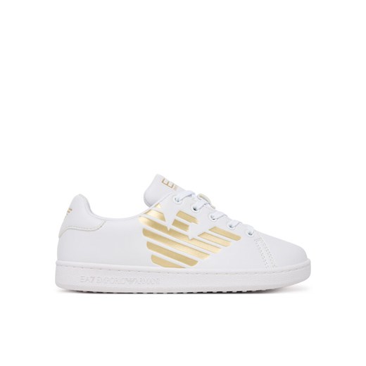 Sneakersy EA7 Emporio Armani 7Y000001 AF10179 M0039 Biały ze sklepu eobuwie.pl w kategorii Buty sportowe dziecięce - zdjęcie 186504006