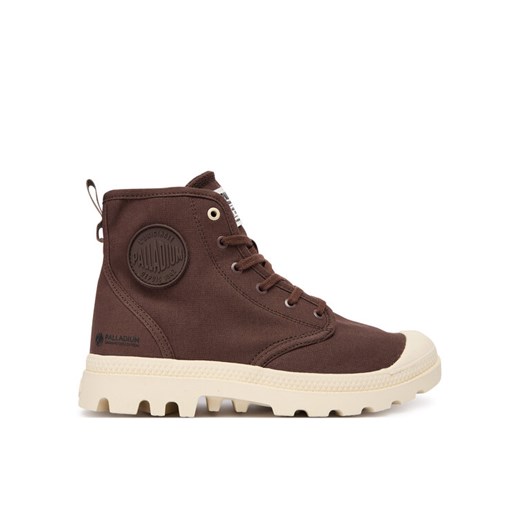Trapery Palladium Pampa Hi Zip Organic 79101-293-M Brązowy ze sklepu eobuwie.pl w kategorii Workery damskie - zdjęcie 186504036