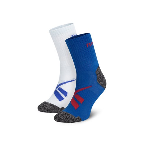 Skarpety długie Reebok R0418-SS24 (2-pack) Kolorowy ze sklepu eobuwie.pl w kategorii Skarpetki męskie - zdjęcie 186504049