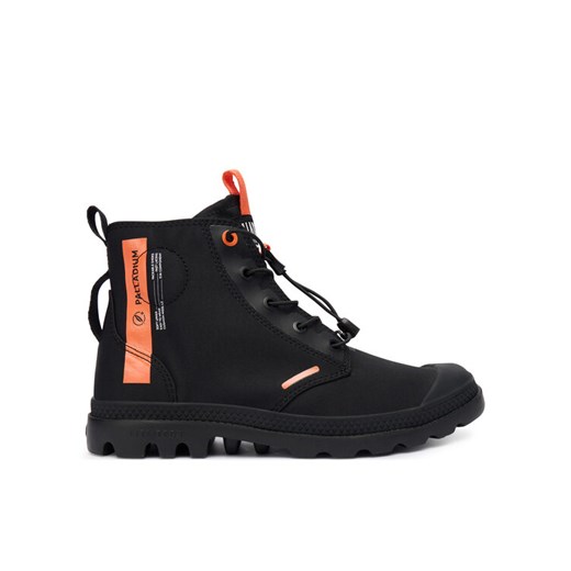 Trapery Palladium Pampa Lite Journey 79539-008-M Czarny ze sklepu eobuwie.pl w kategorii Workery damskie - zdjęcie 186504079