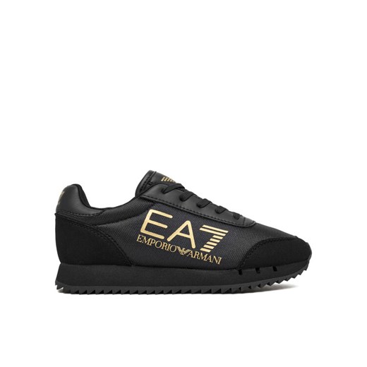 Sneakersy EA7 Emporio Armani 7Y000010 AF11981 MZ012 Czarny ze sklepu eobuwie.pl w kategorii Buty sportowe dziecięce - zdjęcie 186504098