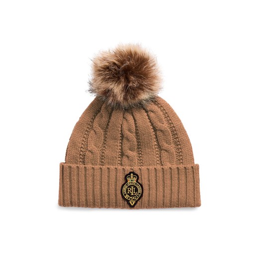 LAUREN RALPH LAUREN Czapka 454P04455002 Beżowy OS MODIVO