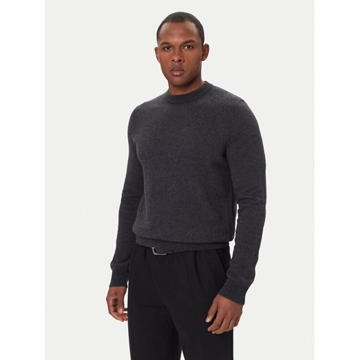 BOSS Sweter Ebenji 50528300 Czerwony Regular Fit L MODIVO