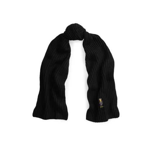 Polo Ralph Lauren Szalik 455P04660001 Czarny ze sklepu MODIVO w kategorii Szaliki i chusty damskie - zdjęcie 186504946
