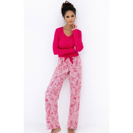 Sensis bawełniana piżama damska Landry, Kolor różowy-wzór, Rozmiar S, SENSIS ze sklepu Primodo w kategorii Piżamy damskie - zdjęcie 186506157