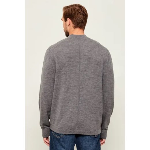 Calvin Klein Wełniany półgolf | Regular Fit Calvin Klein M Gomez Fashion Store