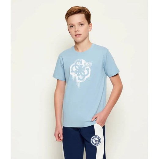 Guess T-shirt | Regular Fit ze sklepu Gomez Fashion Store w kategorii T-shirty chłopięce - zdjęcie 186507776
