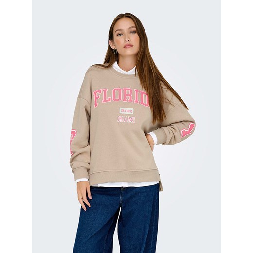 ONLY Bluza w kolorze beżowym L wyprzedaż Limango Polska