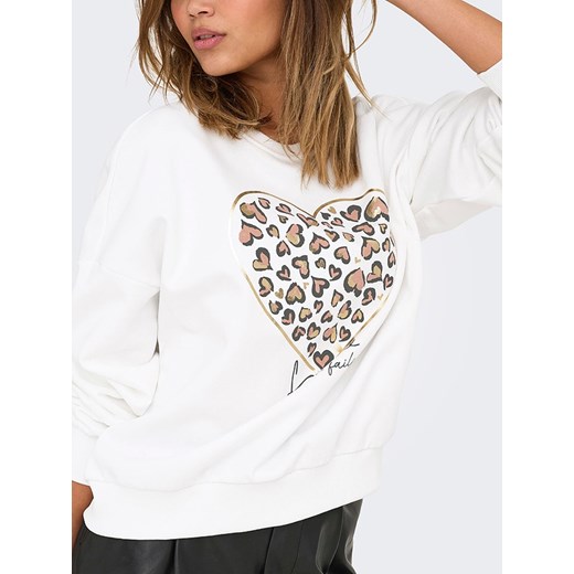 ONLY Bluza w kolorze białym L wyprzedaż Limango Polska