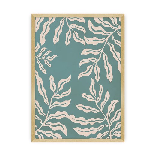 Plakat Leafline ze sklepu dekoria.pl w kategorii Obrazy - zdjęcie 186508435