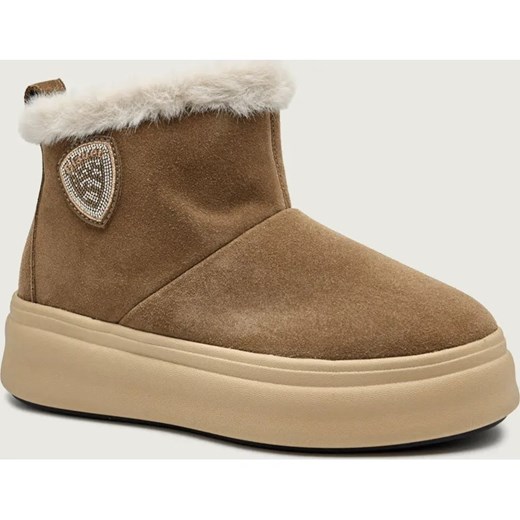 BLAUER Śniegowce EMERY02 | zamsz | shearling ze sklepu Gomez Fashion Store w kategorii Śniegowce damskie - zdjęcie 186508526