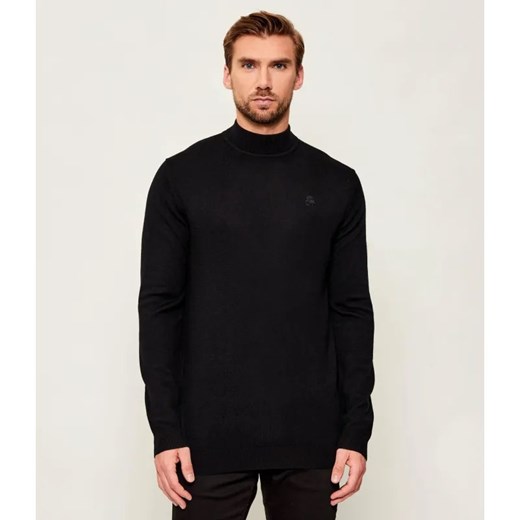 Karl Lagerfeld Wełniany półgolf | Regular Fit ze sklepu Gomez Fashion Store w kategorii Swetry męskie - zdjęcie 186508539