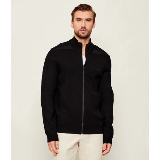 BOSS GREEN Sweter KN_League FZ | Regular Fit ze sklepu Gomez Fashion Store w kategorii Swetry męskie - zdjęcie 186508575