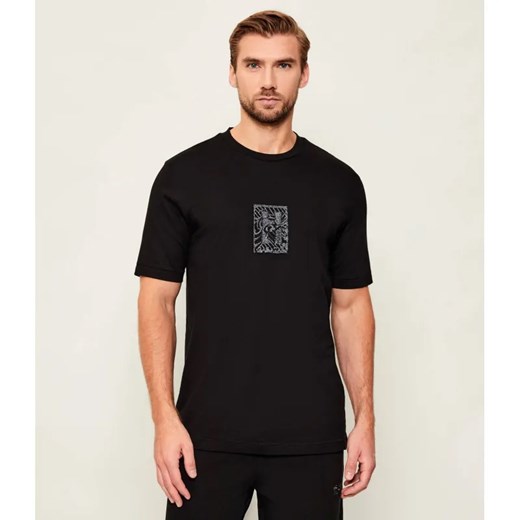 HUGO T-shirt Dadso | Regular Fit ze sklepu Gomez Fashion Store w kategorii T-shirty męskie - zdjęcie 186508588