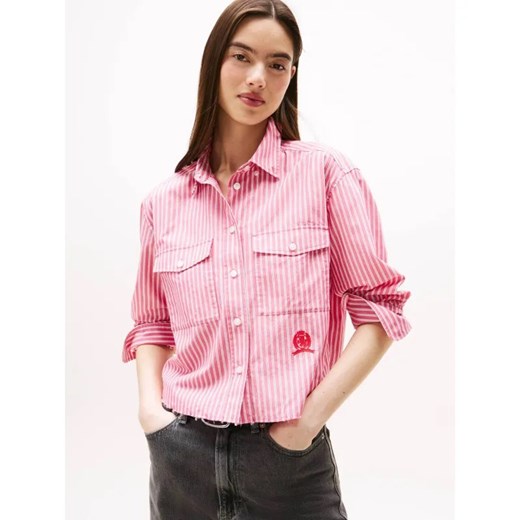 Tommy Jeans Koszula | Cropped Fit ze sklepu Gomez Fashion Store w kategorii Koszule damskie - zdjęcie 186508629