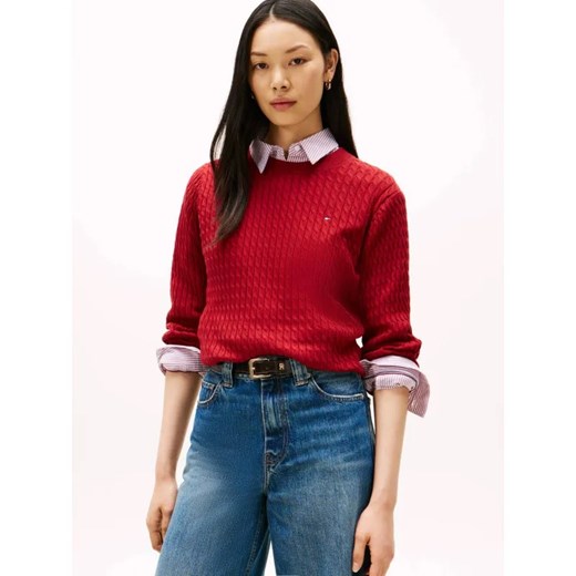 Tommy Hilfiger Sweter | Regular Fit ze sklepu Gomez Fashion Store w kategorii Swetry damskie - zdjęcie 186508648