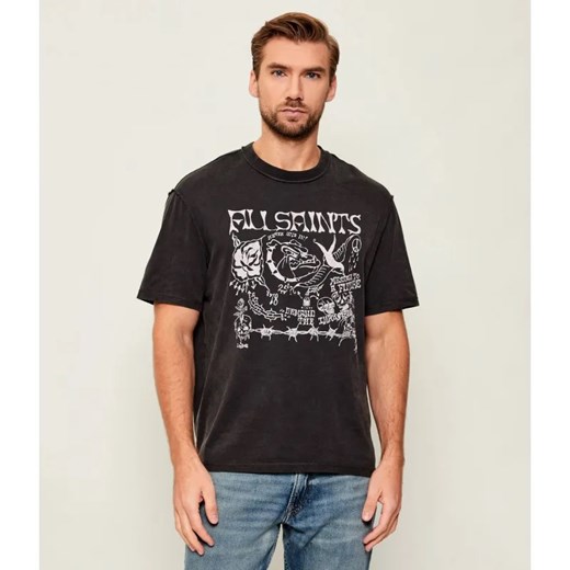 All Saints T-shirt CHINGFORD | Relaxed fit ze sklepu Gomez Fashion Store w kategorii T-shirty męskie - zdjęcie 186508655