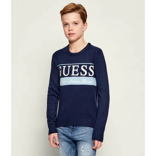 Guess Sweter | Regular Fit ze sklepu Gomez Fashion Store w kategorii Swetry chłopięce - zdjęcie 186509688