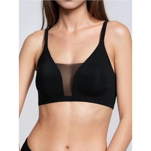 Sinsay - Top z wyjmowanymi wkładkami - czarny ze sklepu Sinsay w kategorii Biustonosze - zdjęcie 186511076