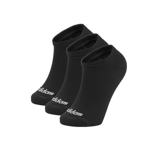 Skarpety krótkie adidas C-IC1299 3-PACK Czarny ze sklepu eobuwie.pl w kategorii Skarpetki damskie - zdjęcie 186511176