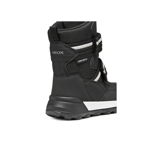 Śniegowce Geox J Trekkyup B Abx J56MBB 050FU C9999 D Czarny Geox 38 eobuwie.pl
