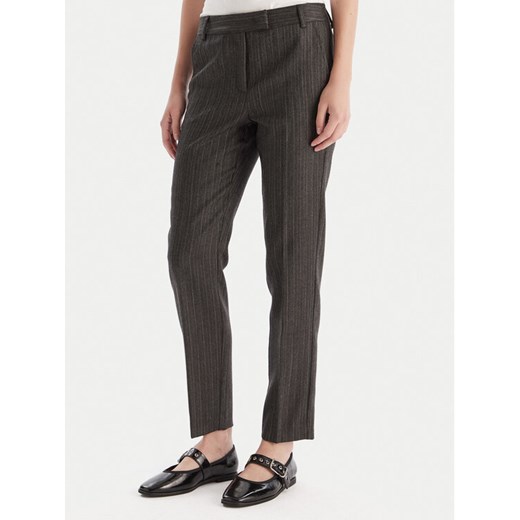 Marella Chinosy Margie 2523136232 Brązowy Slim Fit ze sklepu MODIVO w kategorii Spodnie damskie - zdjęcie 186511368