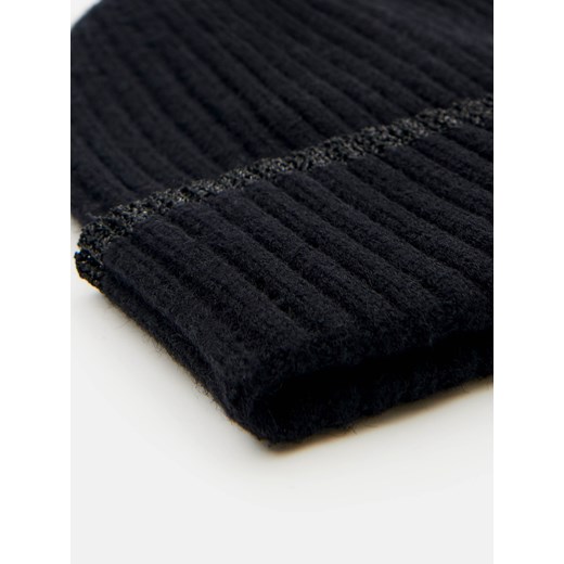 Mohito - Czarna czapka beanie - czarny Mohito ONE SIZE Mohito