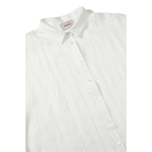 KOSZULA DAMSKA BODRUM WHITE LEN Jemiol