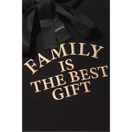 BLUZA DAMSKA FAMILY WINTER BLACK okazja Jemiol