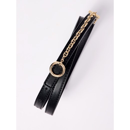Mohito - Pasek z łańcuszkiem - czarny Mohito S Mohito