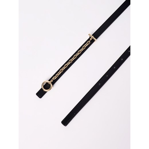 Mohito - Pasek z łańcuszkiem - czarny Mohito M Mohito