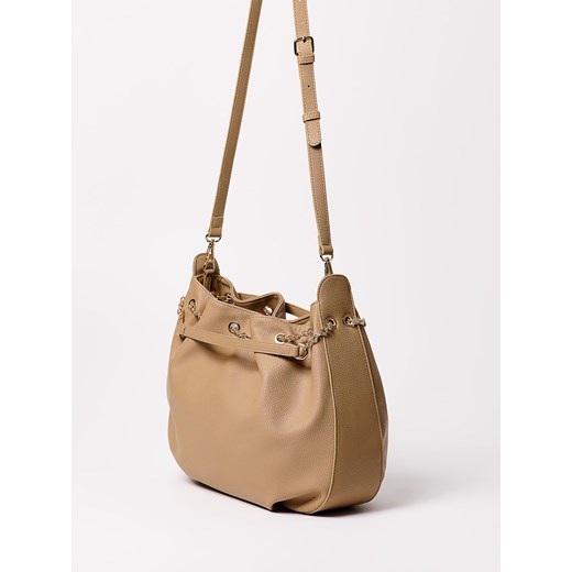 Mohito - Beżowa torebka typu worek - beżowy Mohito ONE SIZE Mohito