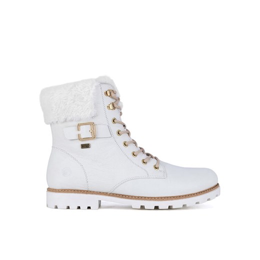 Trzewiki Remonte D8481-80 Biały ze sklepu eobuwie.pl w kategorii Botki - zdjęcie 186517469