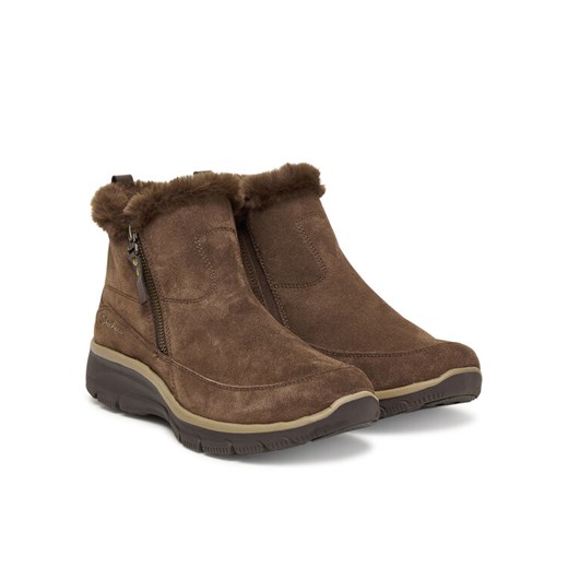 Botki Skechers Easy Going 167862/CHOC Brązowy Skechers 37_5 eobuwie.pl