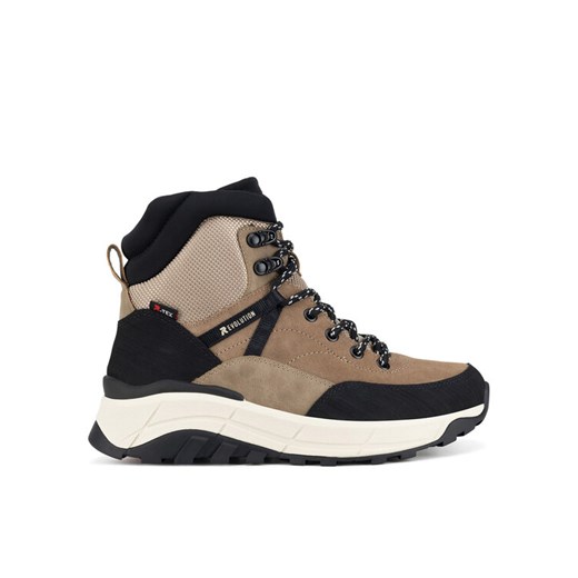 Trzewiki Rieker Revolution Lifestyle W0072-64 Beżowy ze sklepu eobuwie.pl w kategorii Botki - zdjęcie 186517526