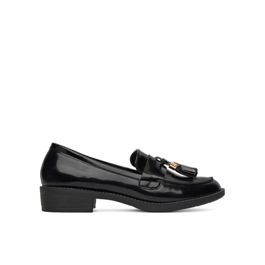 Loafersy DeeZee 13093-2 Czarny ze sklepu eobuwie.pl w kategorii Lordsy damskie - zdjęcie 186517545