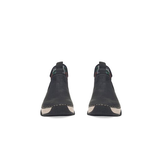 Półbuty Rieker 45957-00 Czarny Rieker 39 eobuwie.pl