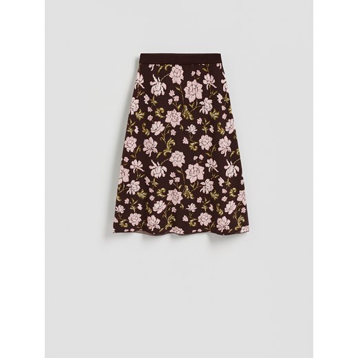 Reserved - Żakardowa spódnica midi - wielobarwny ze sklepu Reserved w kategorii Spódnice - zdjęcie 186518288