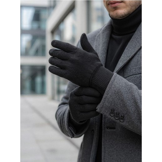 Sinsay - Rękawiczki - czarny ze sklepu Sinsay w kategorii Rękawiczki męskie - zdjęcie 186519175