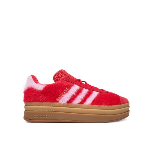 Sneakersy adidas Gazelle Bold JS3905 Bordowy ze sklepu eobuwie.pl w kategorii Buty sportowe damskie - zdjęcie 186520107